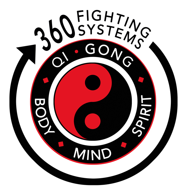Video-Dojo 360 Fighting Systems Qi Gong Logo